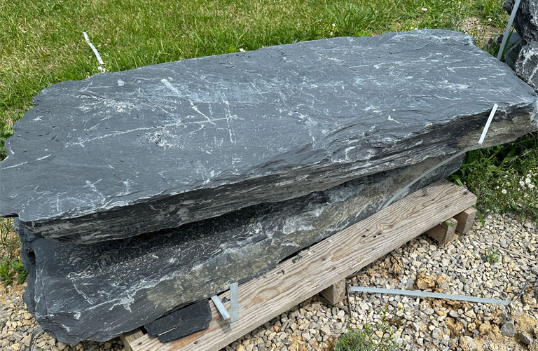 Lones Stone - Black Slate Outcropping