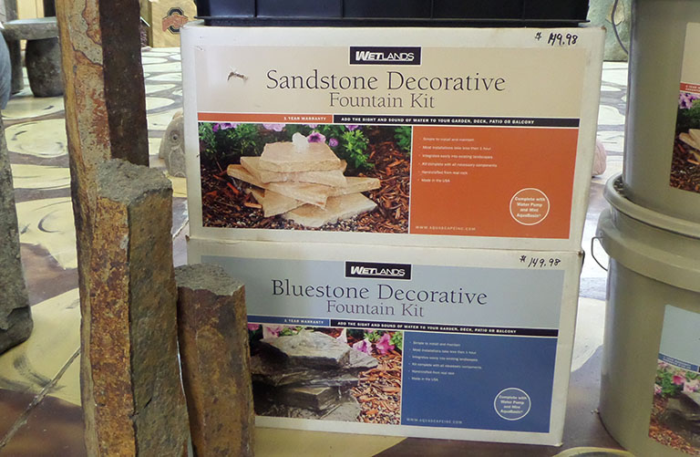 Lones Stone - Sandstone Decorative Fountain Kit